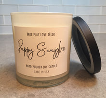 Load image into Gallery viewer, Puppy Snuggles Natural Soy Hand Poured Candle
