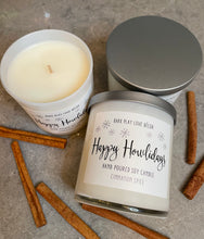 Load image into Gallery viewer, Happy Howlidays Cinnamon Spice Soy Candle
