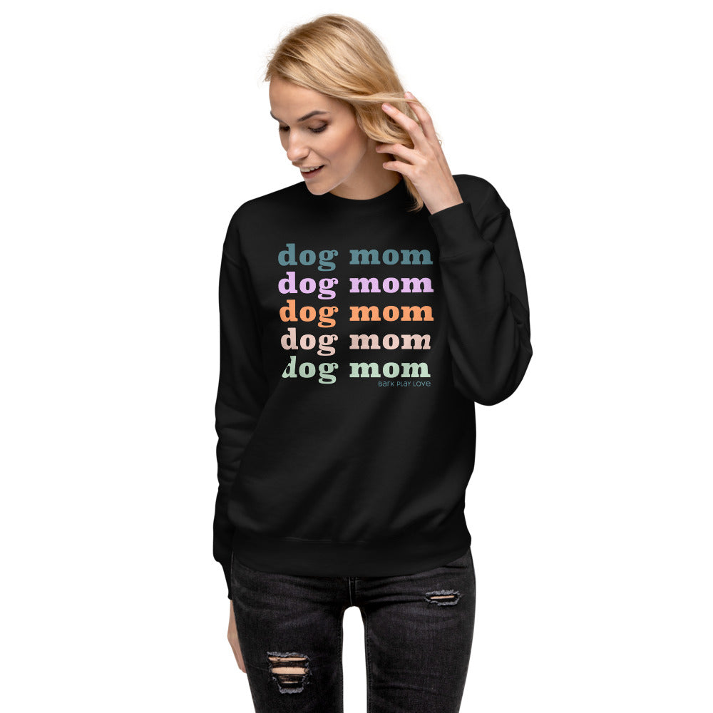 Dog Mom Fleece Pullover